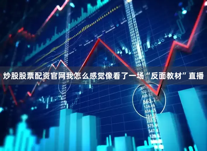 炒股股票配资官网我怎么感觉像看了一场“反面教材”直播